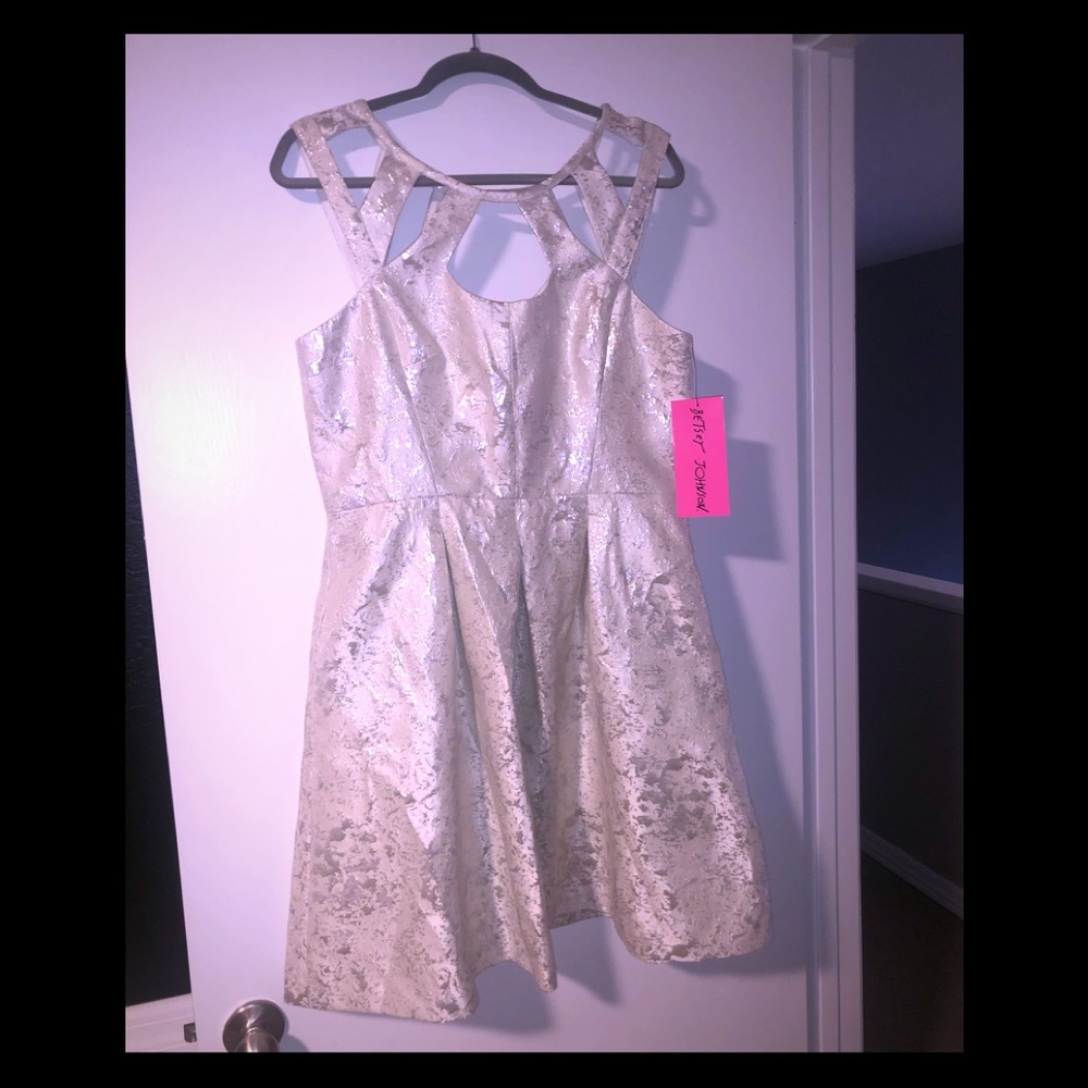 Betsy Johnson brocade dress